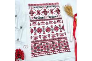 Набір для вишивання нитками весільного рушника VRM_002_R